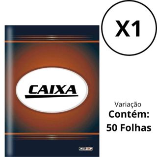 Livro Caixa 50 e 100 Folhas 154mmx 216mm em Oferta na Shopee