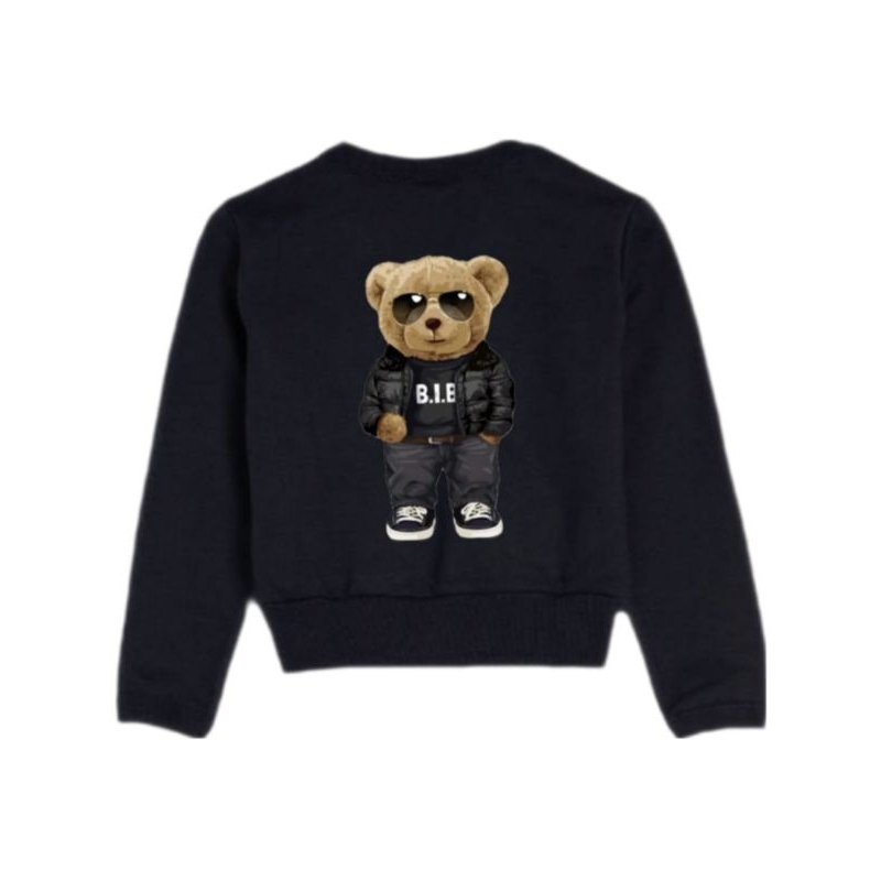 blusa moletom flanelado de frio unissex infantil feminina sueter masculino gola careca personagens