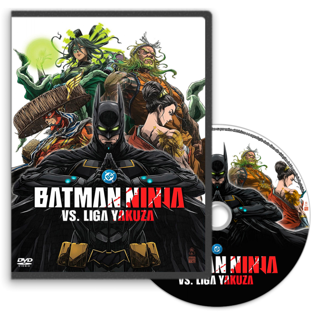 DVD - Batman Ninja Vs Liga Yakuza (2025) (Dual Áudio)