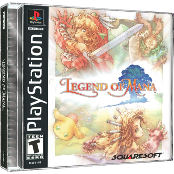 Jogo Ps1 Legend of Mana