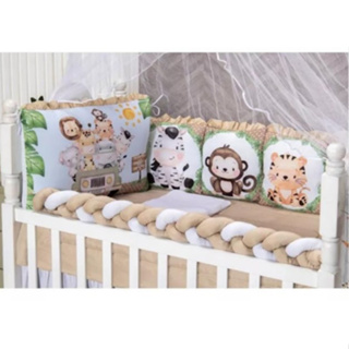 Kit de Berço para Bebê Menina Menino Padrão Americano 12 peças em Oferta na Shopee