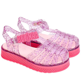 Sandalia Plataforma Infantil Meninas canal Belinha kidy Com Glitter em Oferta na Shopee