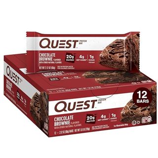 QUEST PROTEIN BAR DISPLAY COM 12 UNIDADES DE 60g em Oferta na Shopee