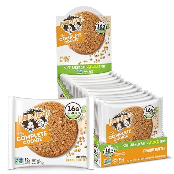 Lenny and Lerrys Cookie Vegano Sabores display com 12