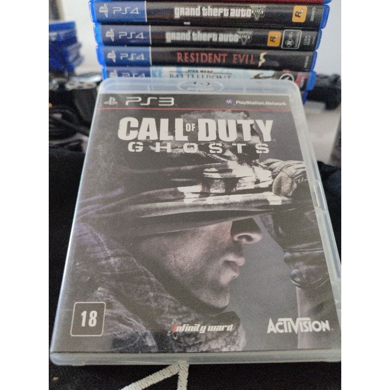 Jogo para PS3 Usado Call Of Duty Ghost Funcionando perfeitamente sem detalhes