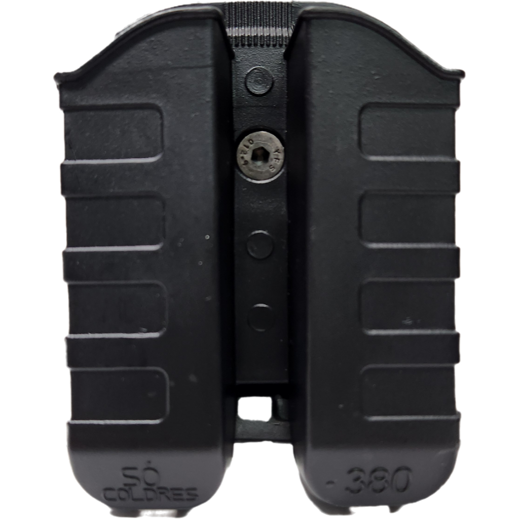 Porta Carregador Externo Duplo Só Coldres Taurus TH380 TH380c 838 838c 638