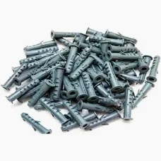 Buchas 6mm Com Aba Anel Para Fixação Parede em Oferta na Shopee