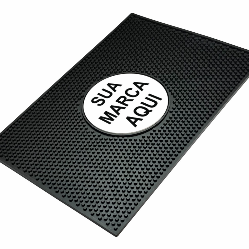 Tapete De Bar 60x40cm Personalizado Emborrachado Porta Copos Chá Bar Mat - Lootus