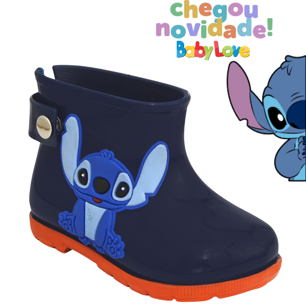 Bota galocha infantil masculina menino lançamento colors