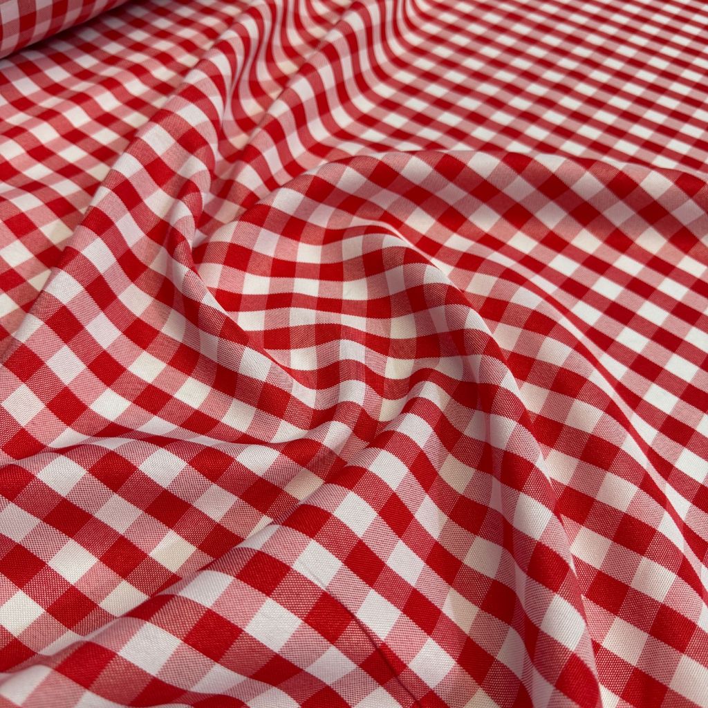 Tecido Oxford Xadrez Mini Vermelho 1,40m Decoração e Toalhas de Mesa em Oferta na Shopee