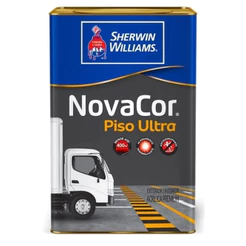 Tinta Piso Cimento Cobre Fissura Ultra Novacor Sherwin Williams 18L Rende muito Sem Cheiro