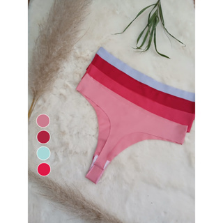 Kit Com 10 Calcinhas Fio Dental Sem Costura Corte a Laser Lingerie Feminina em Oferta na Shopee