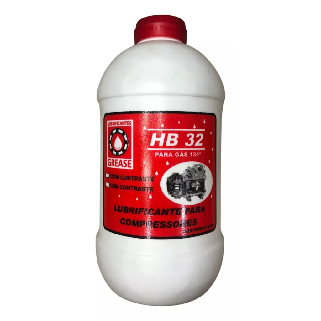 Óleo Para Compressor Sintético Viscosidade Hb32 Grease 1l em Oferta na Shopee
