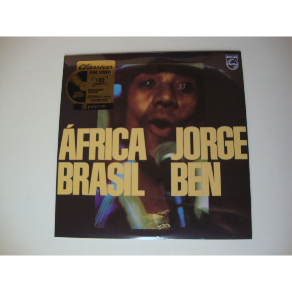 Lp - Vinil - Jorge Ben - África Brasil - Lacrado,180 gramas.