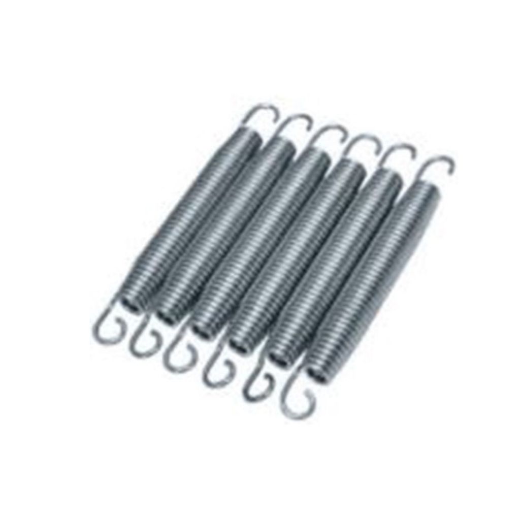 Mola para Cama Elástica 14cm – Aço Zincado AntiferrugemKit com 1 molas de 14 cm para cama elásticas.  Descrição do produ