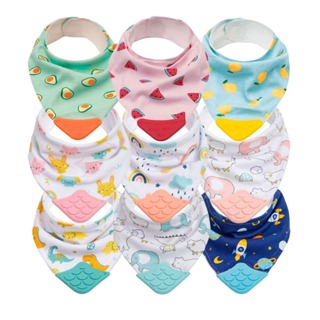 Babador Bandana Mordedor com Forro Frutinha Limão Abacate Melancia Buba em Oferta na Shopee