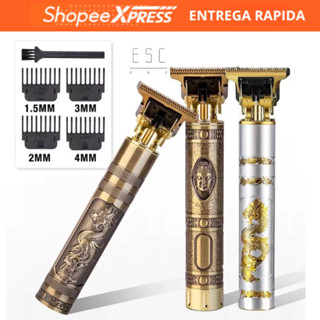 Máquina de Corte Profissional Sem Fio Dragão Barbeador Elétrico e Acabamento de Alta Precisão Maquininha Recarregável em Oferta na Shopee