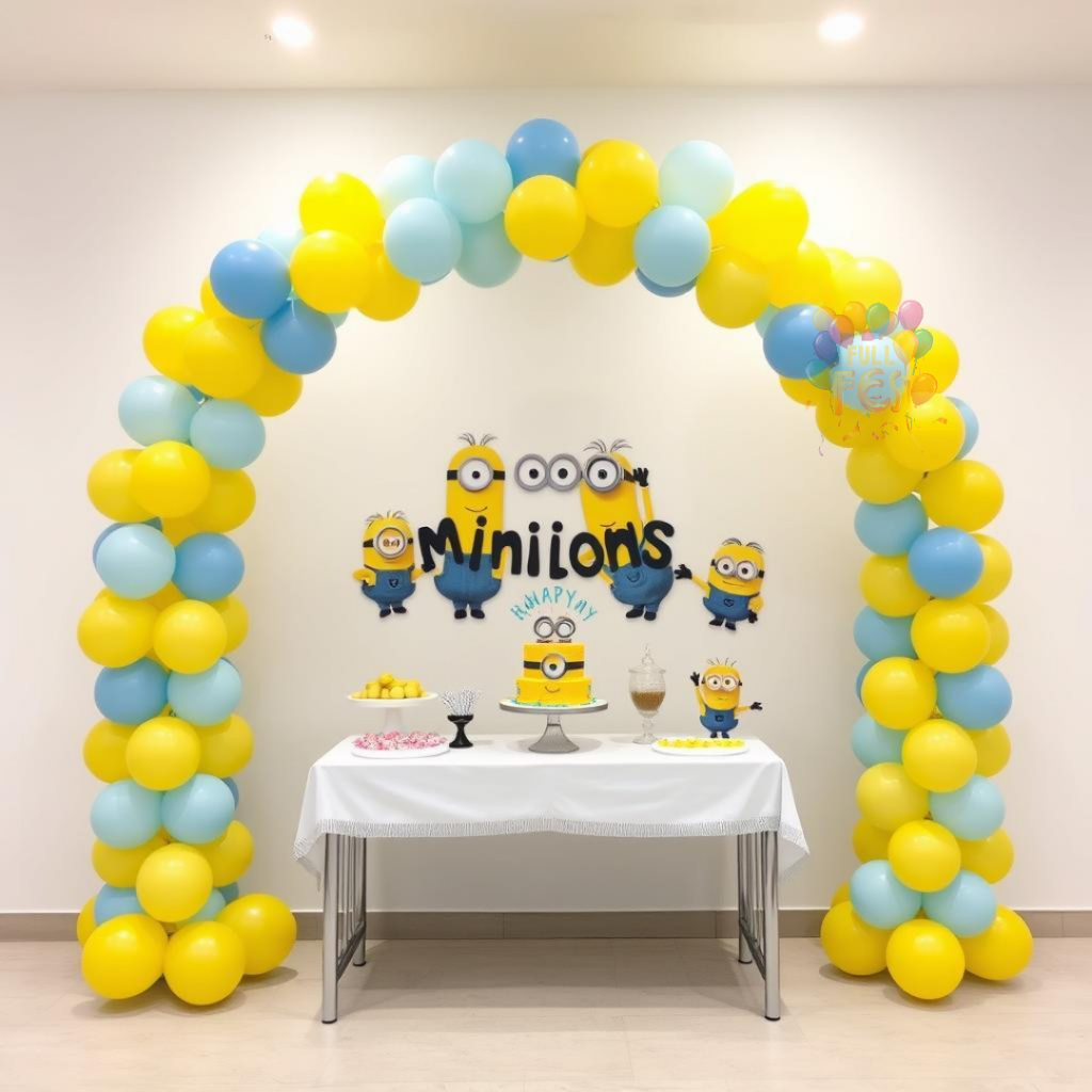 Kit 100 Balões Amarelo + Azul Claro - Balão Bexiga Liso 8" Para Festas Balão de Aniversario Festa em Oferta na Shopee