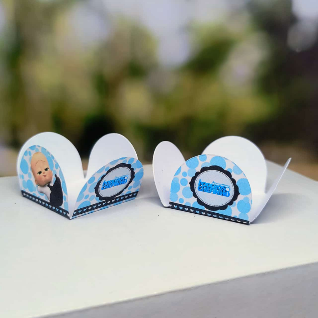 FORMINHA PERSONALIZADA PARA DOCES, BRIGADEIRO, BEIJINHO- TEMA O PODEROSO CHEFINHO