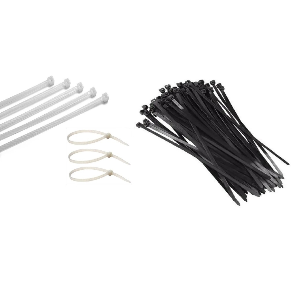 100 Unidades Abraçadeira Nylon Cinta Plástica Enfoca Gato 10 cm X 2,5 mm em Oferta na Shopee