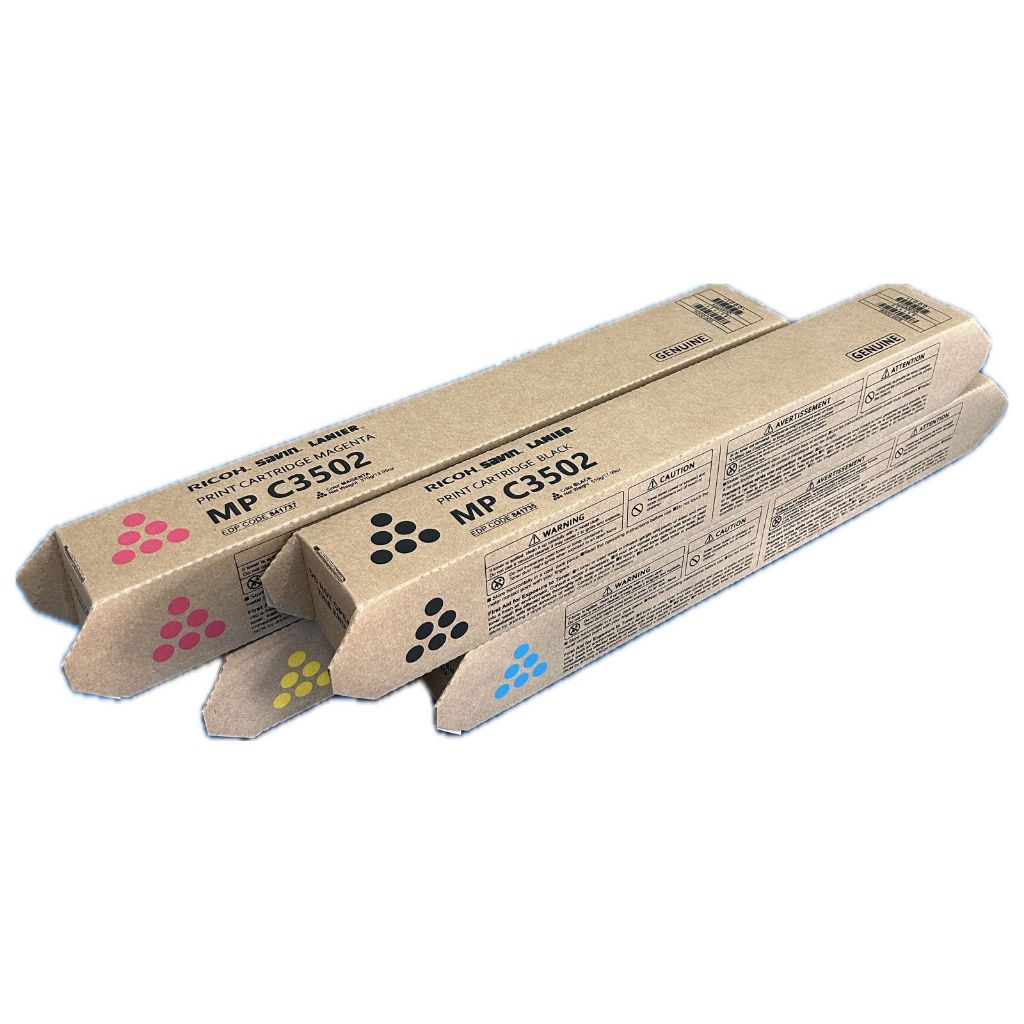 Kit toner ricoh MPC 3002 3502 Original c/ 4 cores