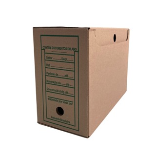 Caixa Arquivo Morto Organizadora De Documentos Multiuso Tamanho Padrão Kit com 10 em Oferta na Shopee