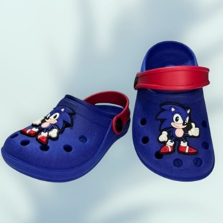Babuche Emborrachado Infantil Sonic Menino em Oferta na Shopee