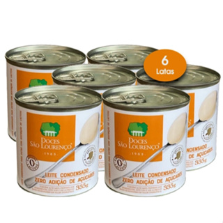 Kit 6 Leite condensado Zero açúcar e Zero Lactose 345g em Oferta na Shopee