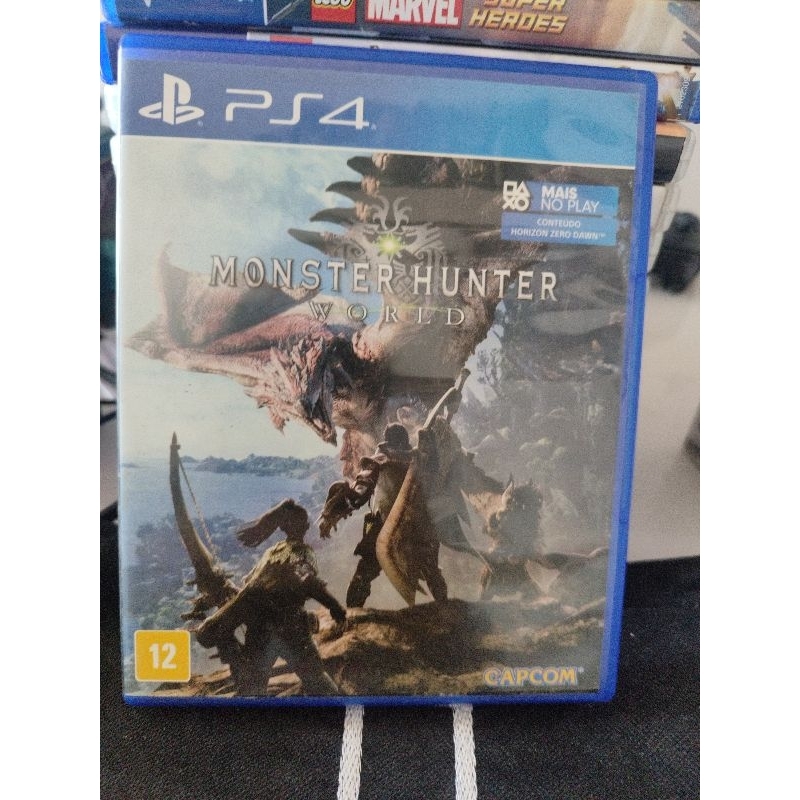 Jogo para PS4 Usado Monster Hunter World Funcionando perfeitamente sem detalhes