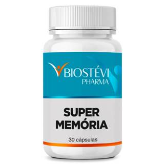Super Memória | Suplemento para Foco e Concentração – 30 Cápsulas Biostévi em Oferta na Shopee