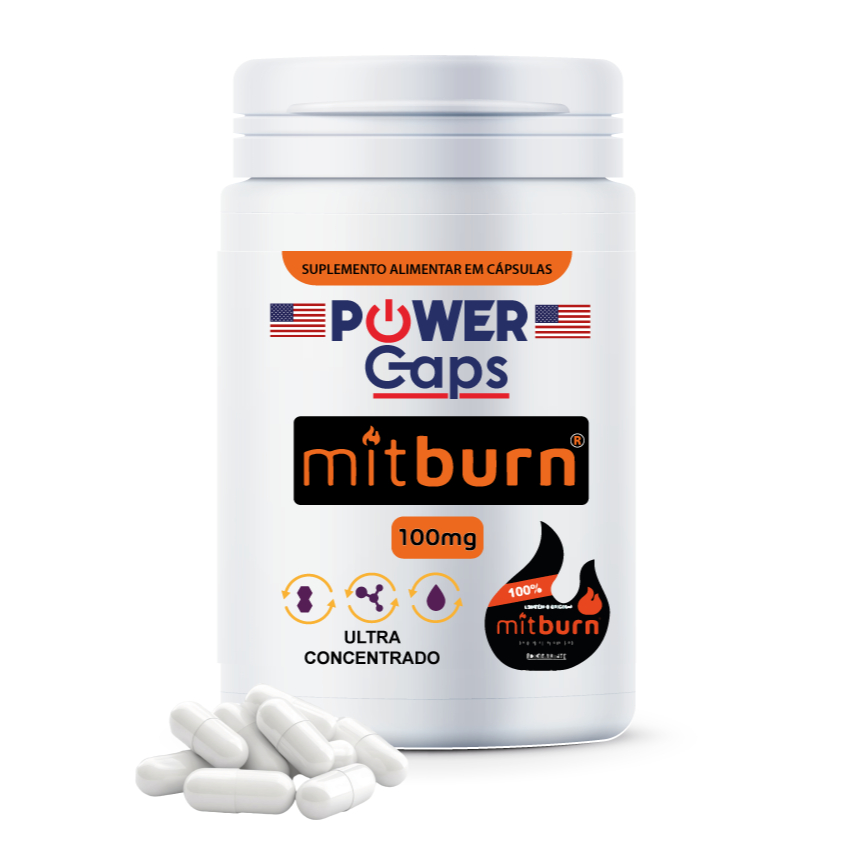 Mitburn 100mg Fómula Original - 60 Cápsulas Com selo de autenticidade