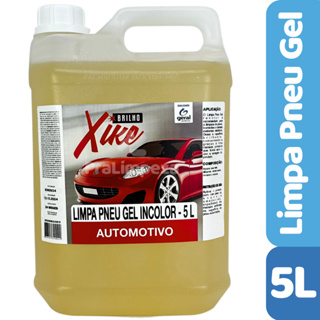 Limpa Pneu Gel 5L Pretinho Baba de Camelo Incolor Brilho Molhado Para Pneus Carro Moto Borracha em Oferta na Shopee
