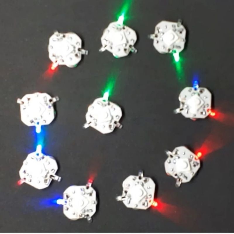 Kit com 20 Botao de led para festas copo miolo de led pisca pisca varejo