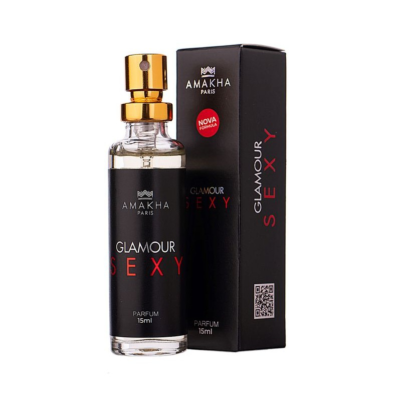 Deo Colônia Feminino Glamour Sexy 15ml - Amakha Paris em Oferta na Shopee