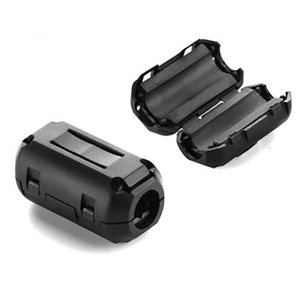 NÚCLEO FERRITE SUPRESSOR DE RUÍDOS EMI REFI TIPO CLAMP 3,5MM