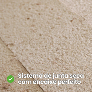 Kit 44 Peças Placa 3d Tijolinho Autocolante De Parede Pedra Relevo Lavável Auto Adesiva Meu Rodapé Cor Travertino em Oferta na Shopee