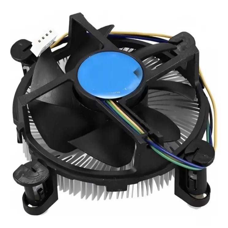 Cooler Processador Intel LGA 775 1155 1150 1151 1200 1700 Silencioso 2400RPM CPU