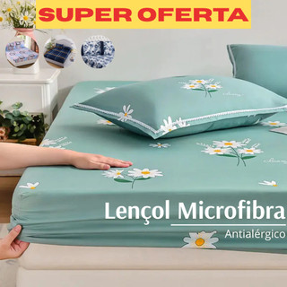 Lençol Estampado Microfibra - AVULSO - Solteiro / Casal / Queen / King - Lindas Estampas