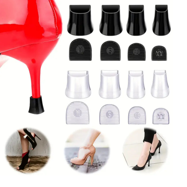 Redutores de Ruído com Capas Macias protetor para Salto Agulha Estopa reparador Sapatos feminino em Oferta na Shopee