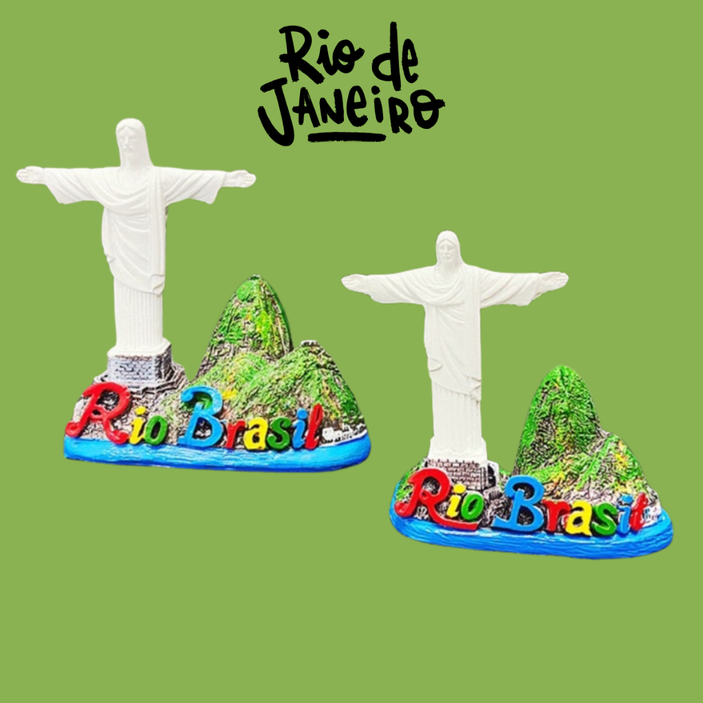 30 Mini Cristo Redentor com Pão de açúcar Enfeite Cristo Lembrancinhas Estatua Cristo Rio de janeiro