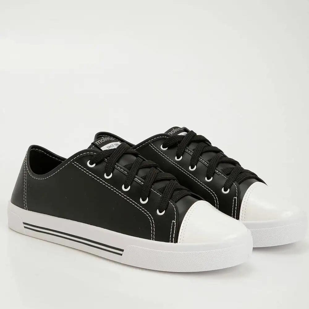 Tênis Original Moleca Casual Básico Verniz Feminino Conforto Moderno Urbano Fresh em Oferta na Shopee