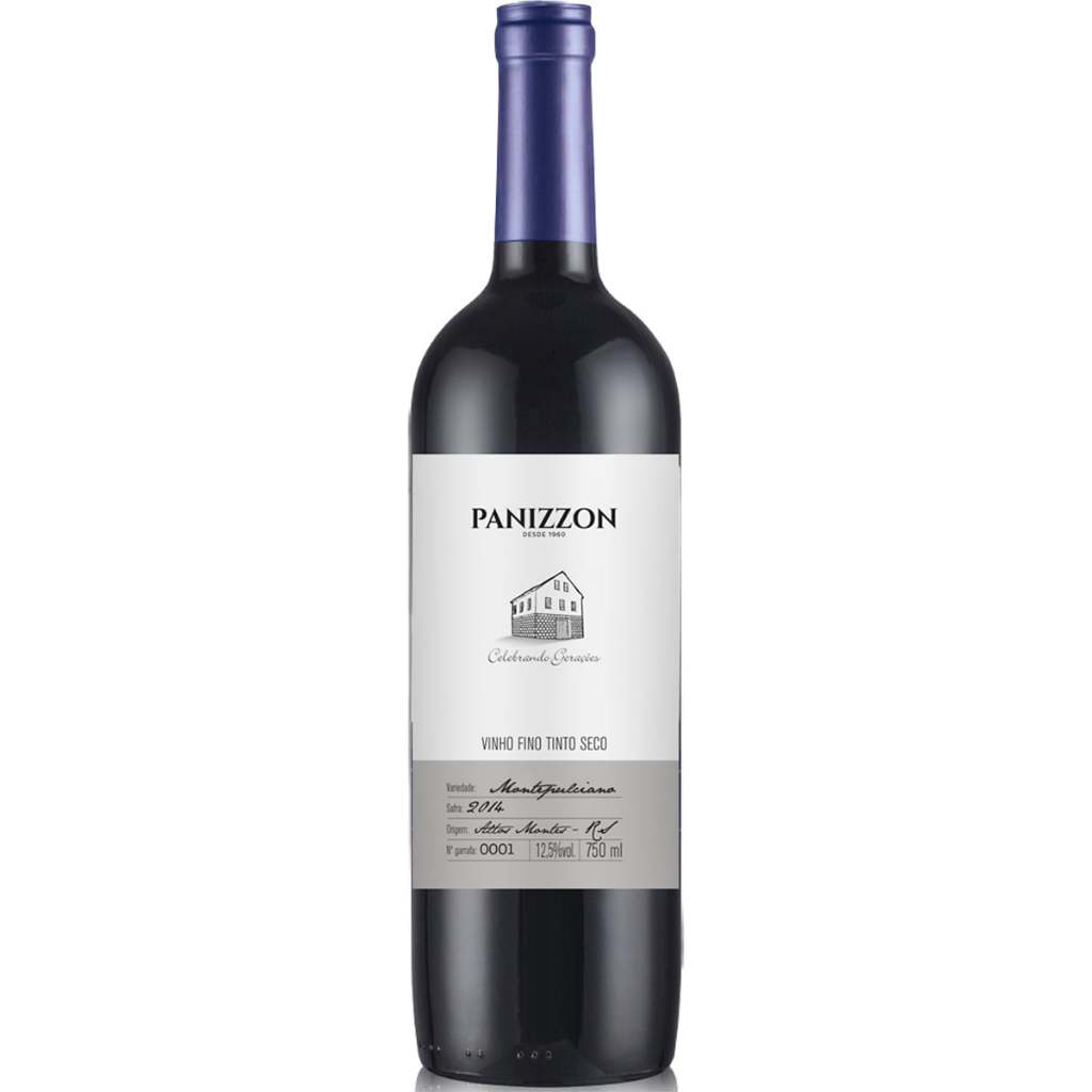 Vinho Brasileiro Seco Fino  Panizzon  750ml Escolha Sua Uva em Oferta na Shopee