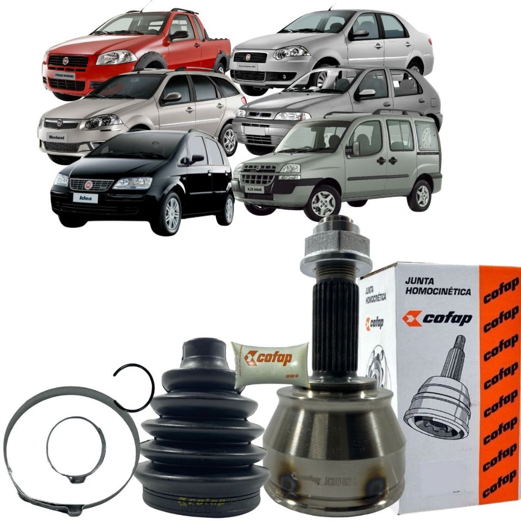 Ponteira Homocinetica Cofap Fiat Doblô Strada Siena Palio Idea