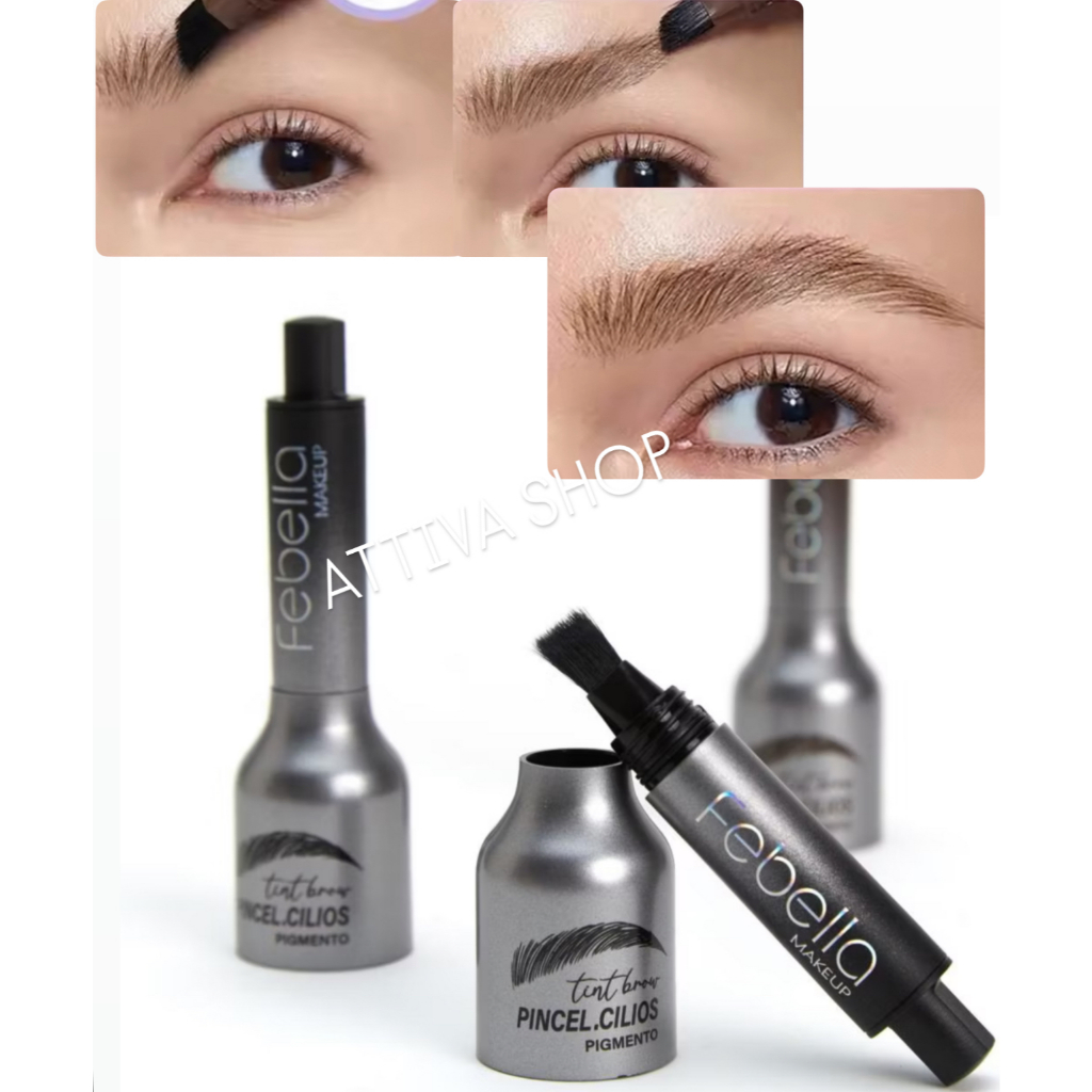 Sombra Liquida Sobrancelha e Barba fio a fio Microblanding Efeito Natural
