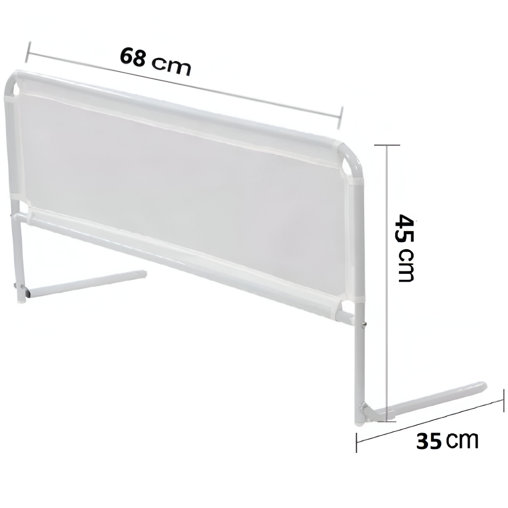 Grade De Cama Proteção Para Cama - Bebês E Idosos 68X45
