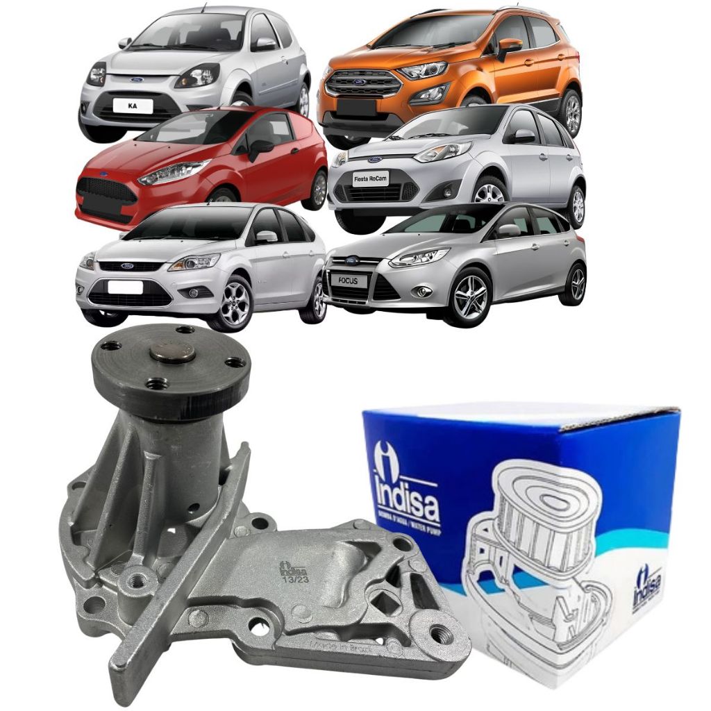 Bomba Água Indisa Ford Ecosport Focus Ka New Fiesta Sigma - Spare Parts and Accessories for Vehicles