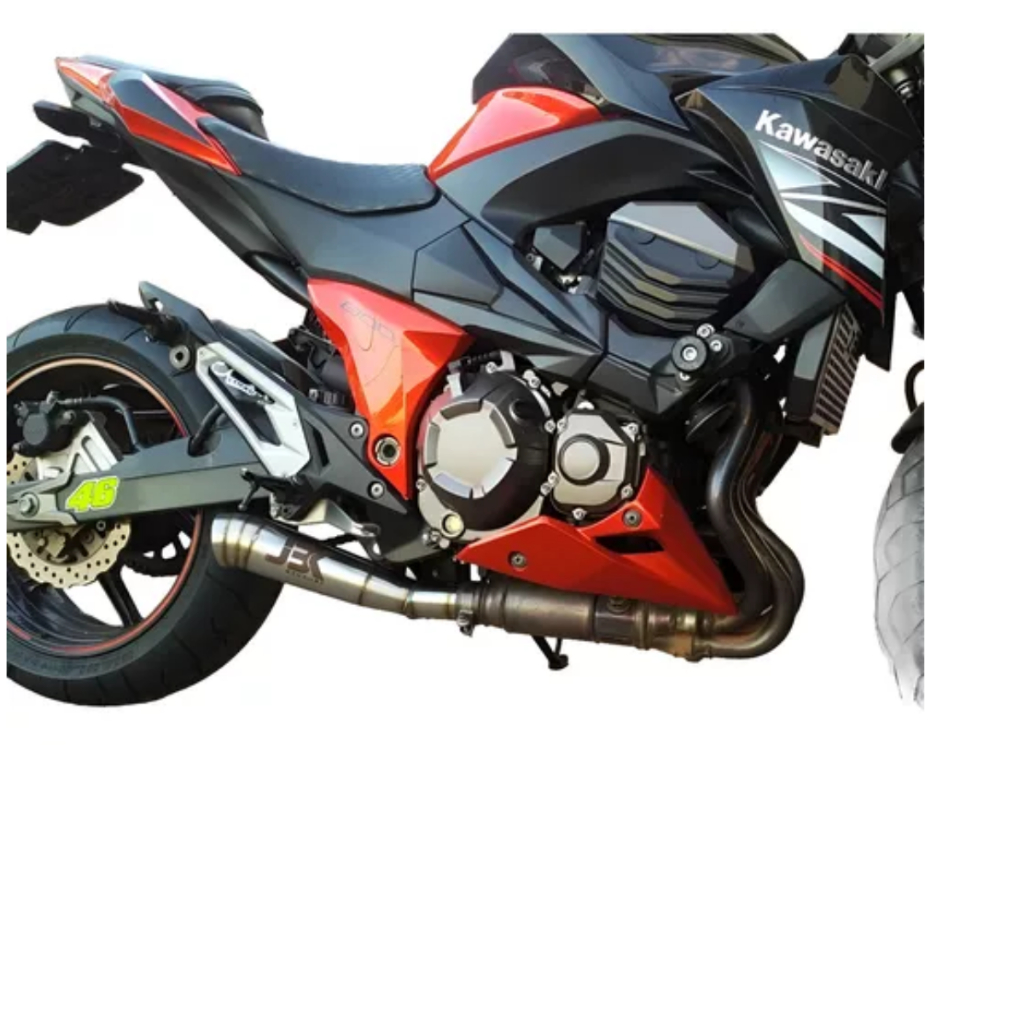 Escapamento Z800 Kawasaki Ponteira Megafone Esportivo Jbk