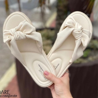 Chinelo Modare Ultra Conforto Slide Laço Blogueira 2025 em Oferta na Shopee