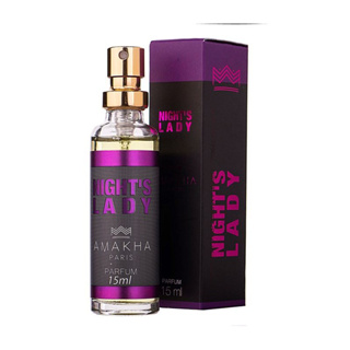 Deo Colônia Feminino Night's Lady 15ml - Amakha Paris em Oferta na Shopee