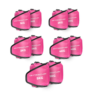 KIT Caneleira de Peso Tornozeleira 1KG ao 5KG P/ Treino Funcional Perna Exercicios Musculação ROSA em Oferta na Shopee